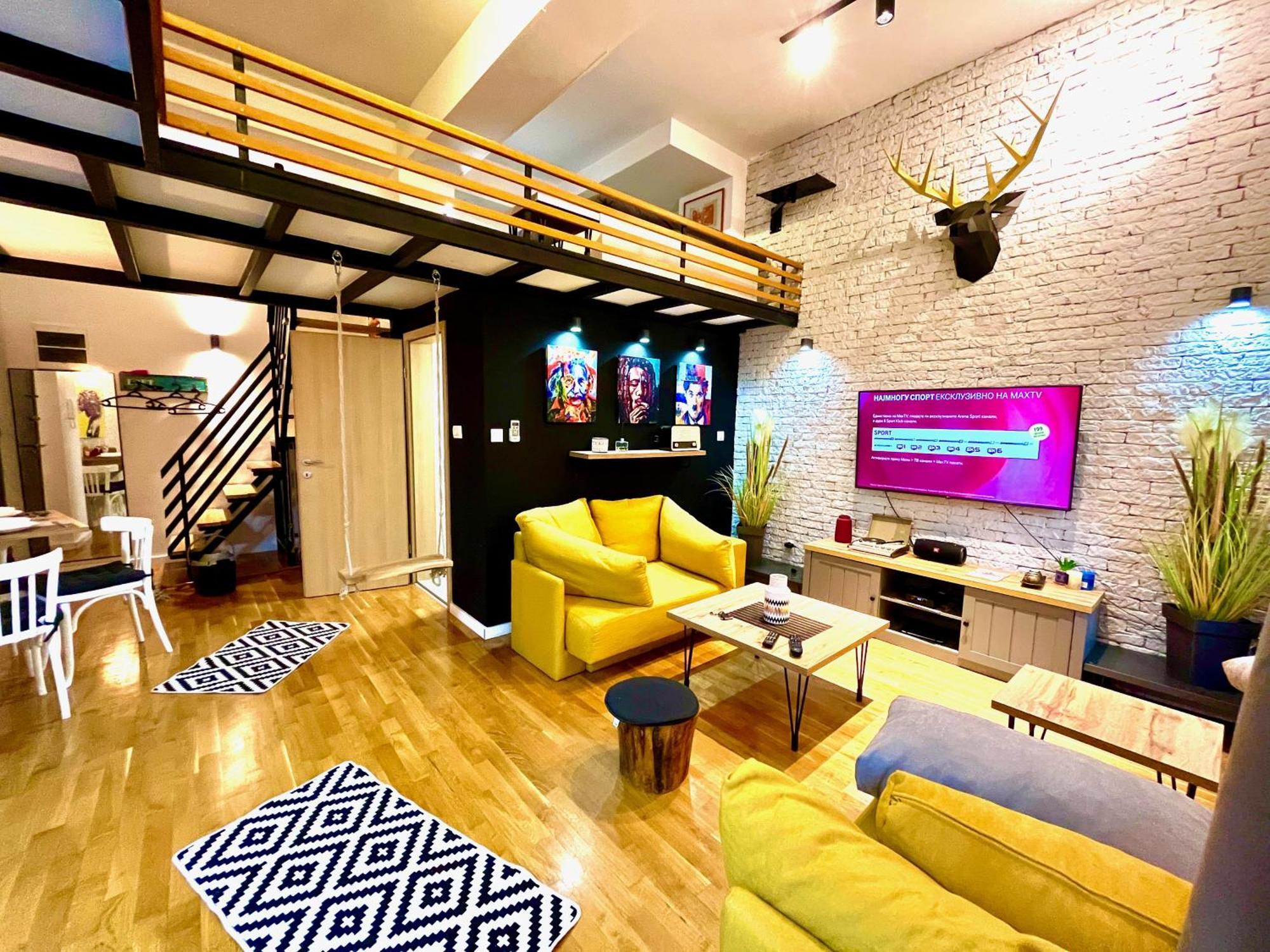 Lifestyle Gallery Apartment Skopje Bagian luar foto